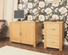 Picture of Aston Oak Two Drawer Filing Cabinet