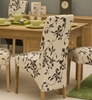 Picture of Mobel Oak Upholstered Dining Chair (Pack Of Two)