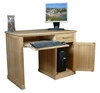 Picture of Mobel Oak Single Pedestal Computer Desk