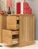 Picture of Mobel Oak Two Drawer Filing Cabinet