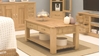 Picture of Mobel Oak Four Drawer Coffee Table