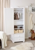 Picture of Nutkin Childrens Single Wardrobe With Drawers