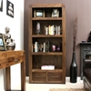 Picture of Shiro Walnut Large 2 Drawer Bookcase