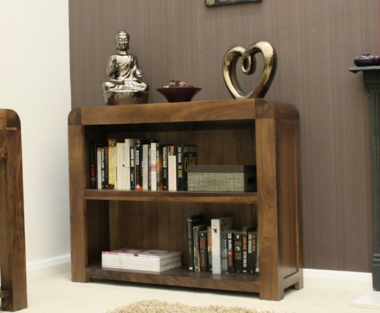 Picture of Shiro Walnut Low Bookcase