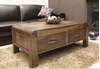Picture of Shiro Walnut Four Drawer Coffee Table