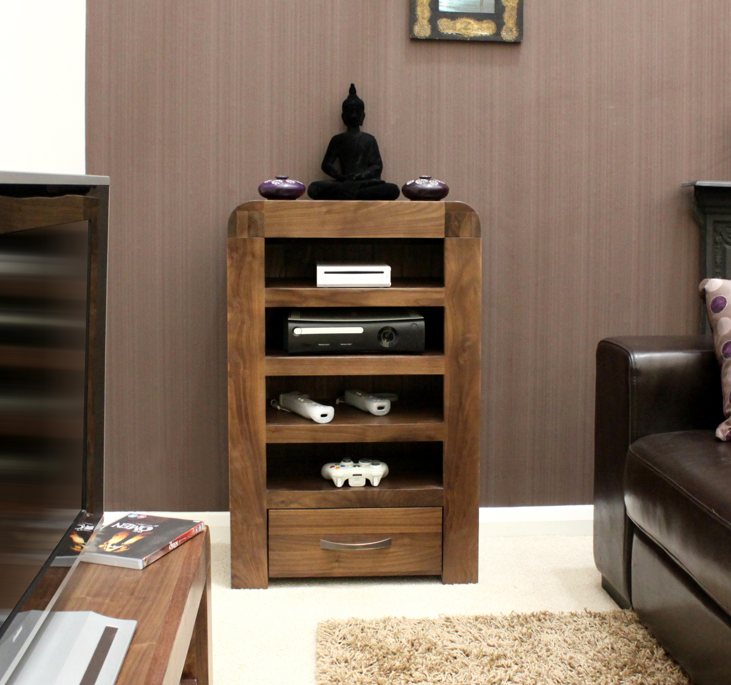 Tv HOMION Portable Adjustable Folding Table Lounge Bedroom Furniture Living Multi Function 