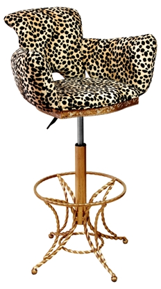 Picture of Leopard Bar Stool 