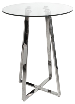 Picture of Glass Top Poseur Table