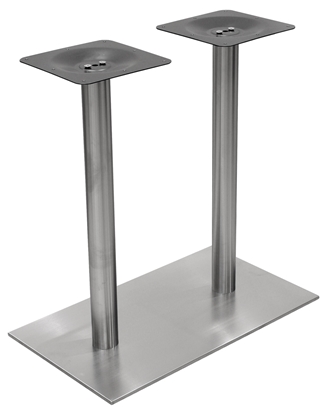 Picture of Double Column Stainless Steel Table Base