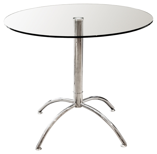 Picture of 90cm Luna Dining Table (Clear)