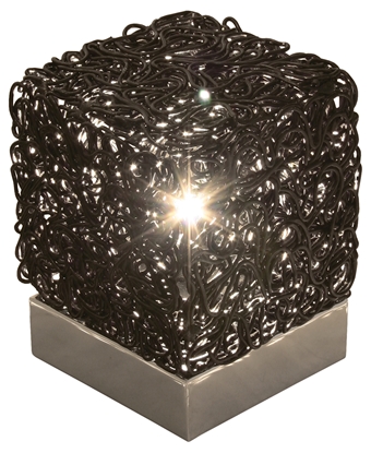 Picture of Wire Light Cube (Black, Red, Silver)    