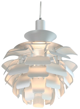Picture of Silver Pine Cone Chandelier