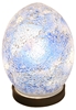 Picture of Mosaic Mini Egg Lamp, Black, Blue, Amber, Pink, Purple, Red, White, Yellow