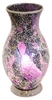 Picture of Mosaic Vase Lamp, Black, Blue, Amber, Purple, Red, White, Yellow