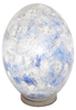 Picture of Mosaic Giant Egg Lamp, Black, Blue, Amber, Purple, Red, White