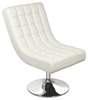 Picture of Funky Swivel Chair, chrome base black or white 