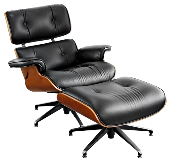 Picture of Leather Executive Chair and stool